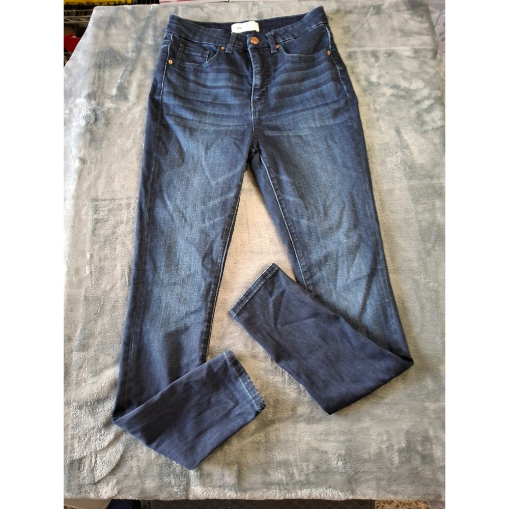 BKE Billie High Rise‎ Skinny Jeans Slim Fit Dark Wash Denim Mens